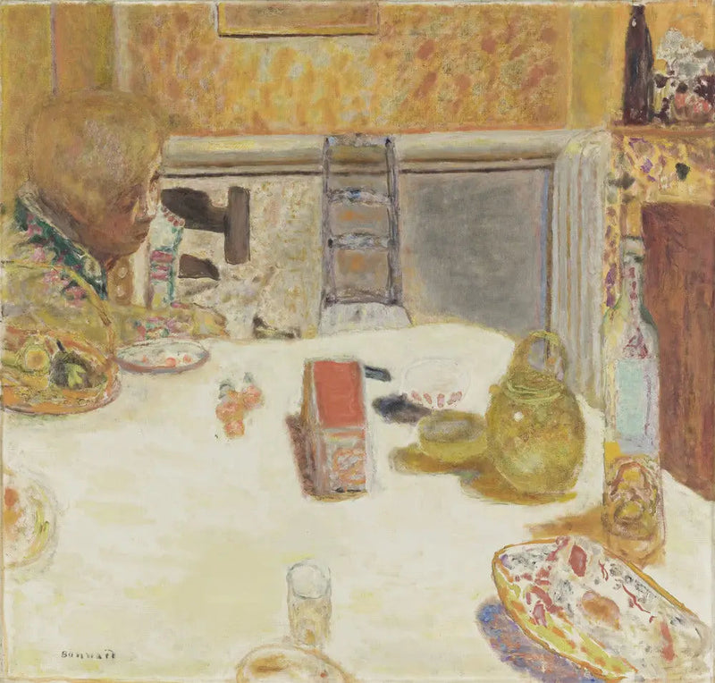 De Eetkamer in Cannet - Pierre Bonnard