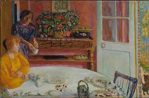 De Eetkamer, Vernonnet - Pierre Bonnard