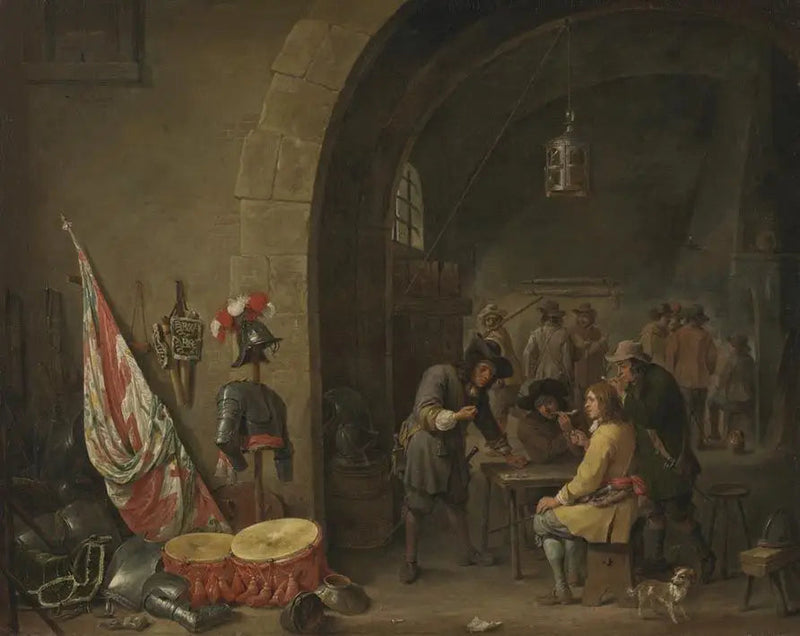 De wachtruimte - David Teniers de Jonge

Source:
La salle de garde - David Teniers le Jeune