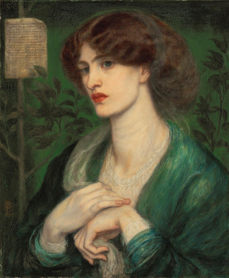 De groet van Beatrice - Dante Gabriel Rossetti
