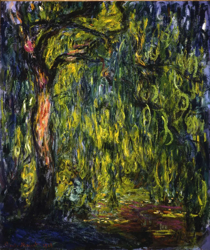 De treurwilg - Claude Monet