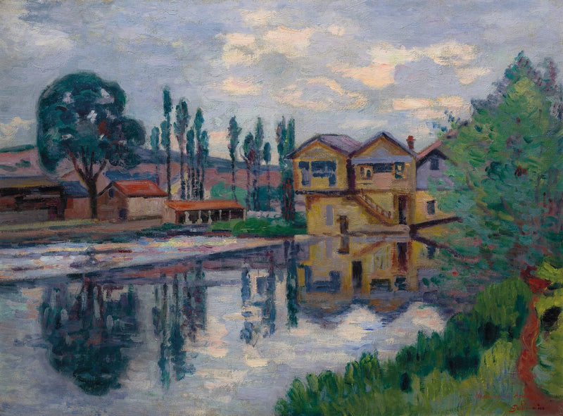 De houtzagerij van Poitiers - Armand Guillaumin
