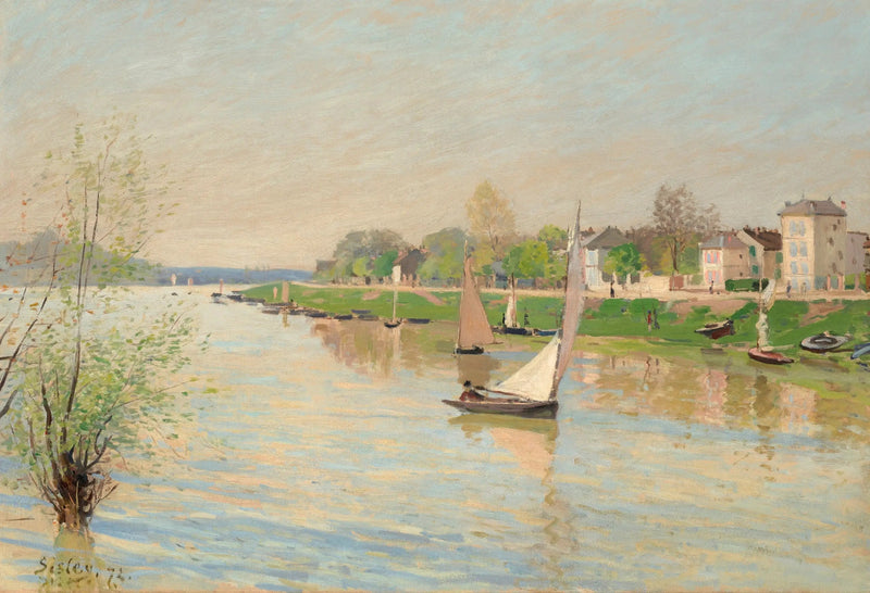 De Seine bij Argenteuil - Alfred Sisley