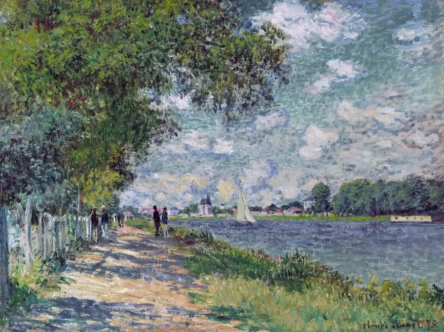 De Seine bij Argenteuil - Claude Monet