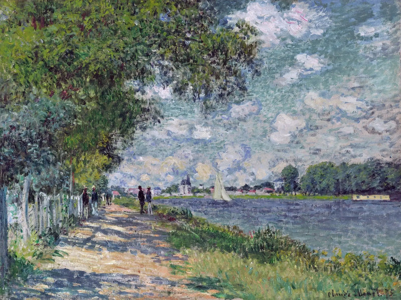 De Seine bij Argenteuil - Claude Monet