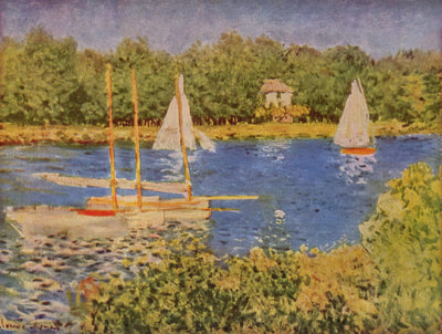 Reproduction du tableau « La Seine à Argenteuil - Claude Monet » par Alpha Reproduction en peinture à l’huile