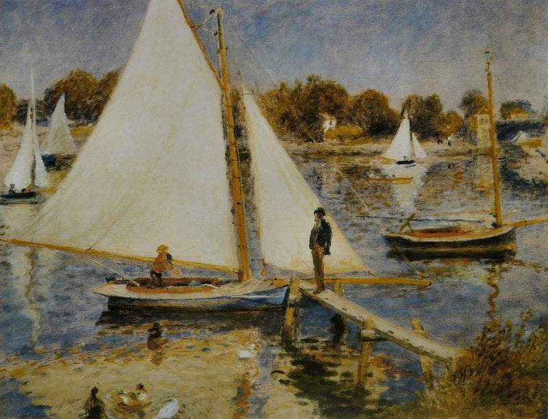 De Seine bij Argenteuil - Pierre-Auguste Renoir