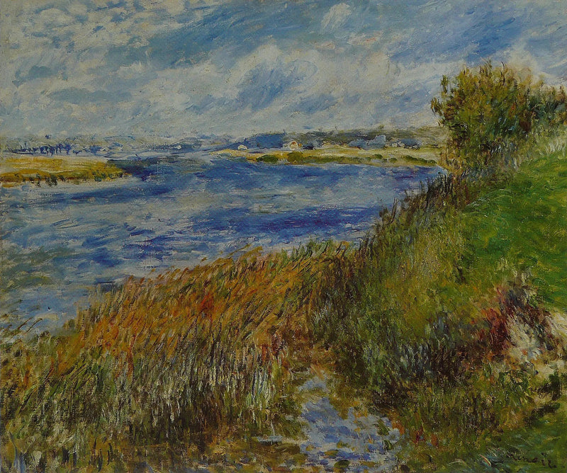 De Seine bij Champrosay - Pierre-Auguste Renoir