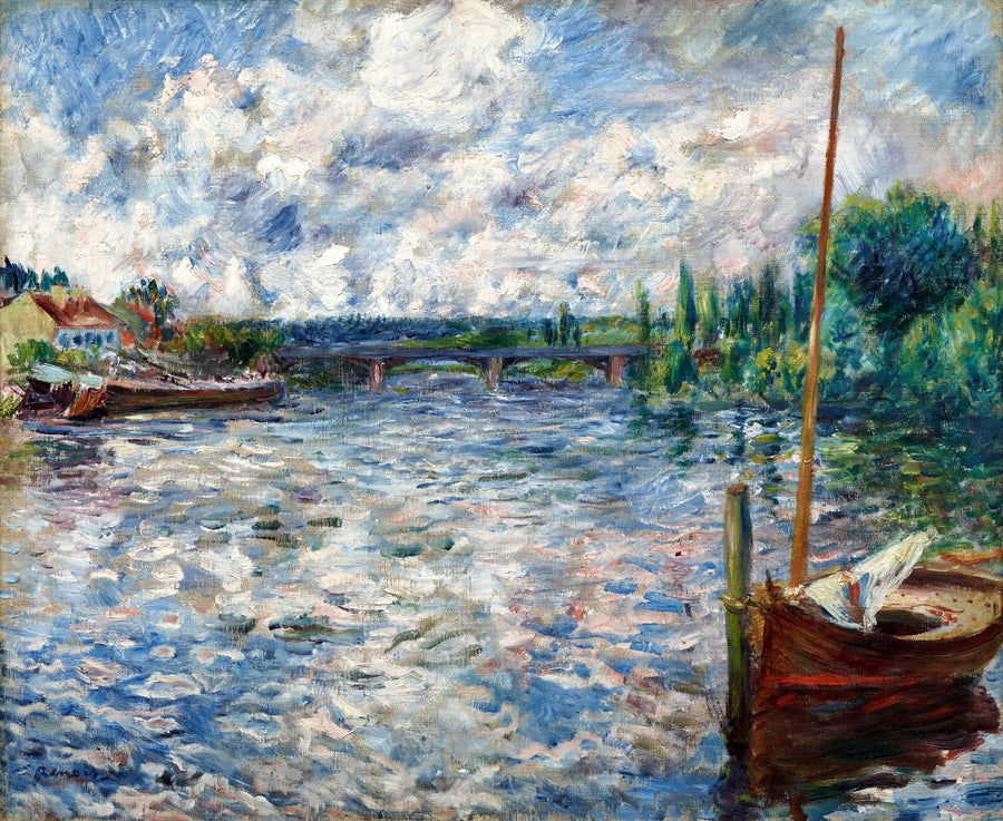 De Seine bij Chatou - Pierre-Auguste Renoir