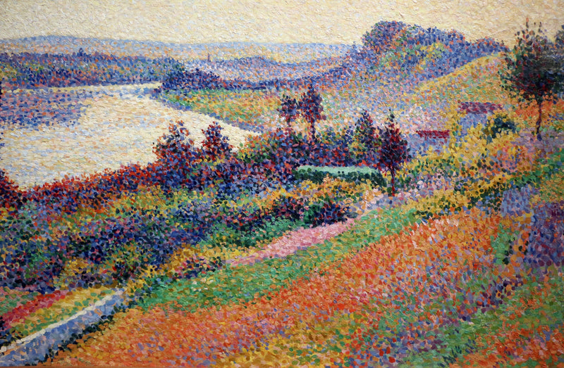 De Seine bij Herblay - Maximilien Luce