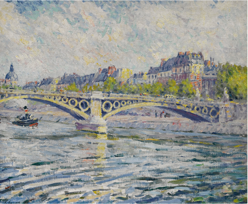 La Seine à Paris - Henri Lebasque image 1 tableau peint à l’huile sur toile