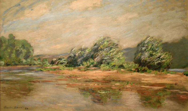 De Seine bij Port-Villez - Claude Monet