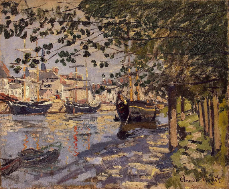 De Seine in Rouen - Claude Monet
