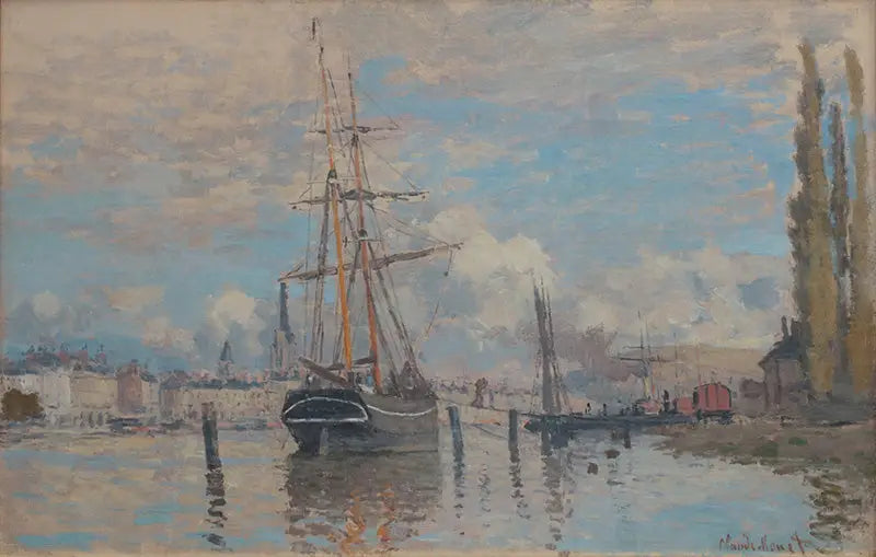 De Seine in Rouen - Claude Monet