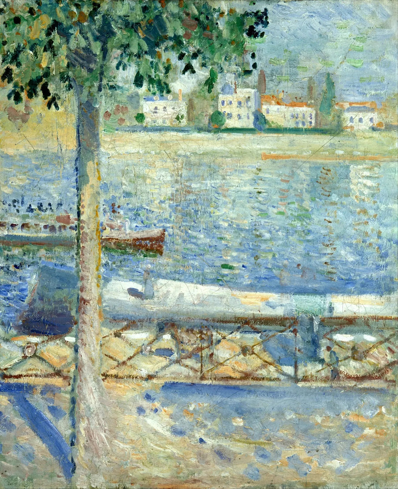 De Seine bij Saint-Cloud - Edvard Munch
