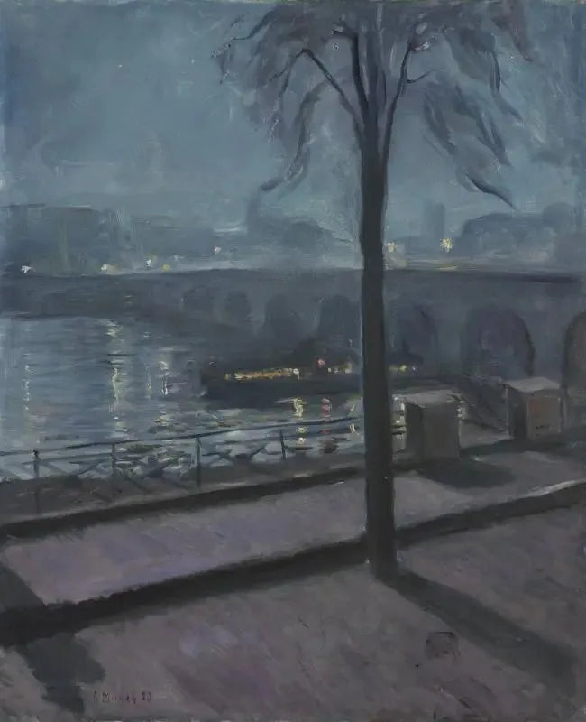De Seine bij Saint-Cloud - Edvard Munch