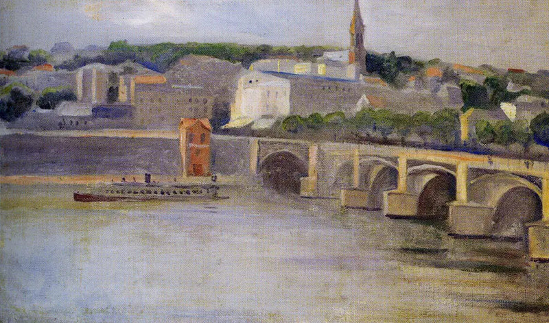 De Seine bij Saint-Cloud - Edvard Munch