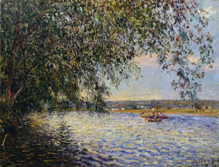 De Seine bij Saint Mammès - Alfred Sisley