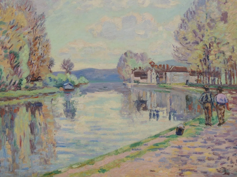De Seine bij Samois - Armand Guillaumin