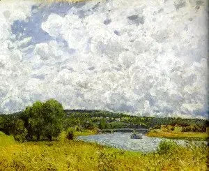 De Seine bij Suresnes - Alfred Sisley