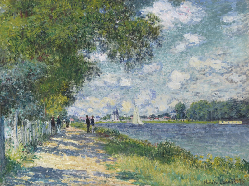 De Seine bij Argenteuil W373 - Claude Monet
