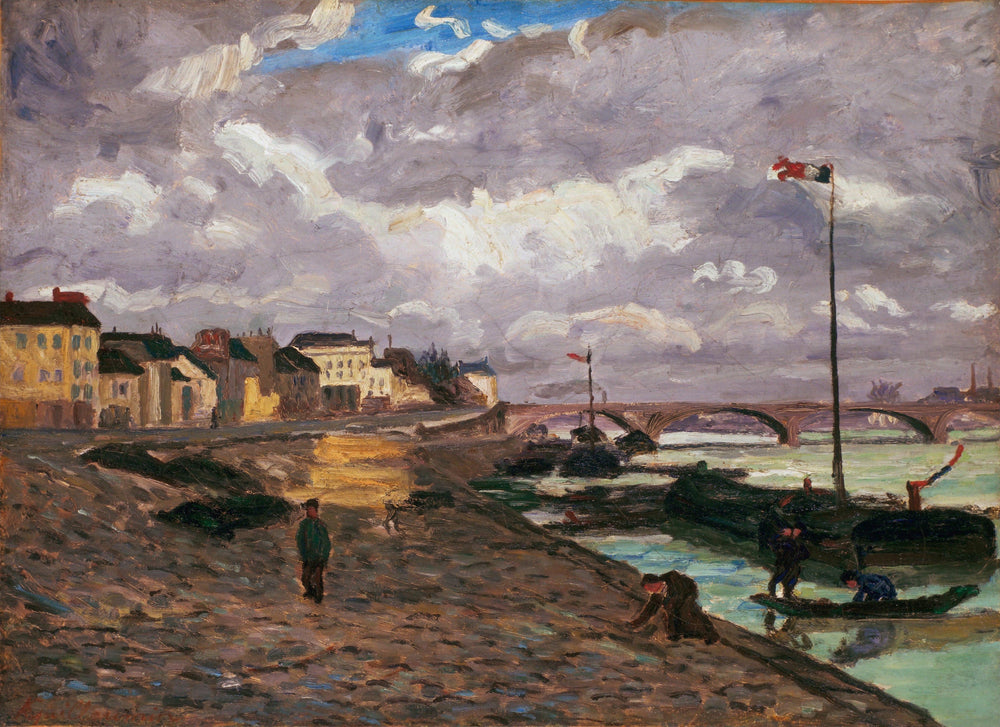 La Seine - Armand Guillaumin image 1 tableau peint à l’huile sur toile