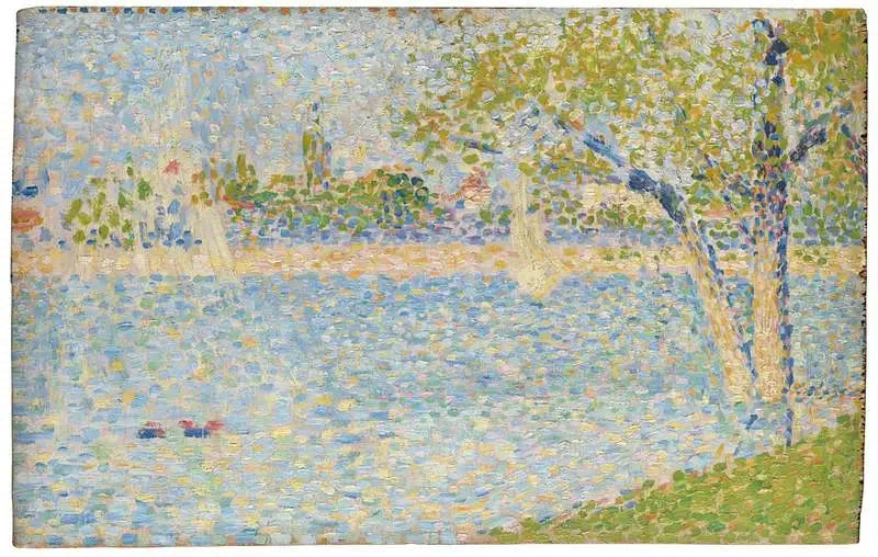 De Seine gezien vanaf de Grote Jatte - Georges Seurat