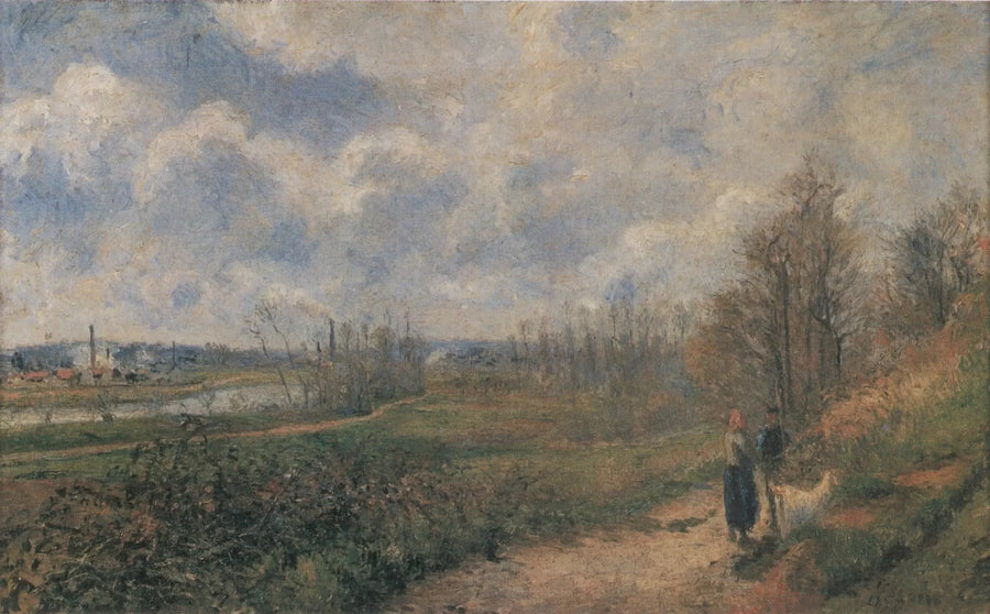 Het Pad van de Kool - Camille Pissarro