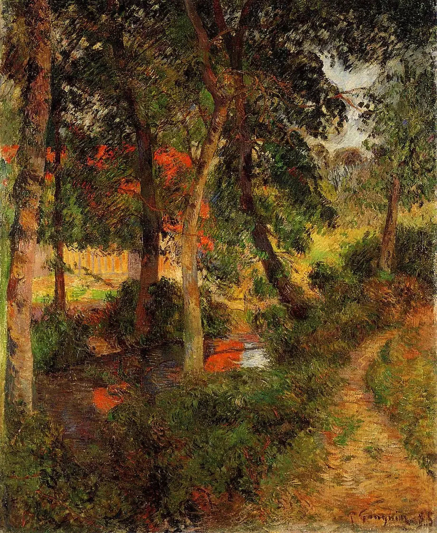 Het Pad van vader Jean - Paul Gauguin