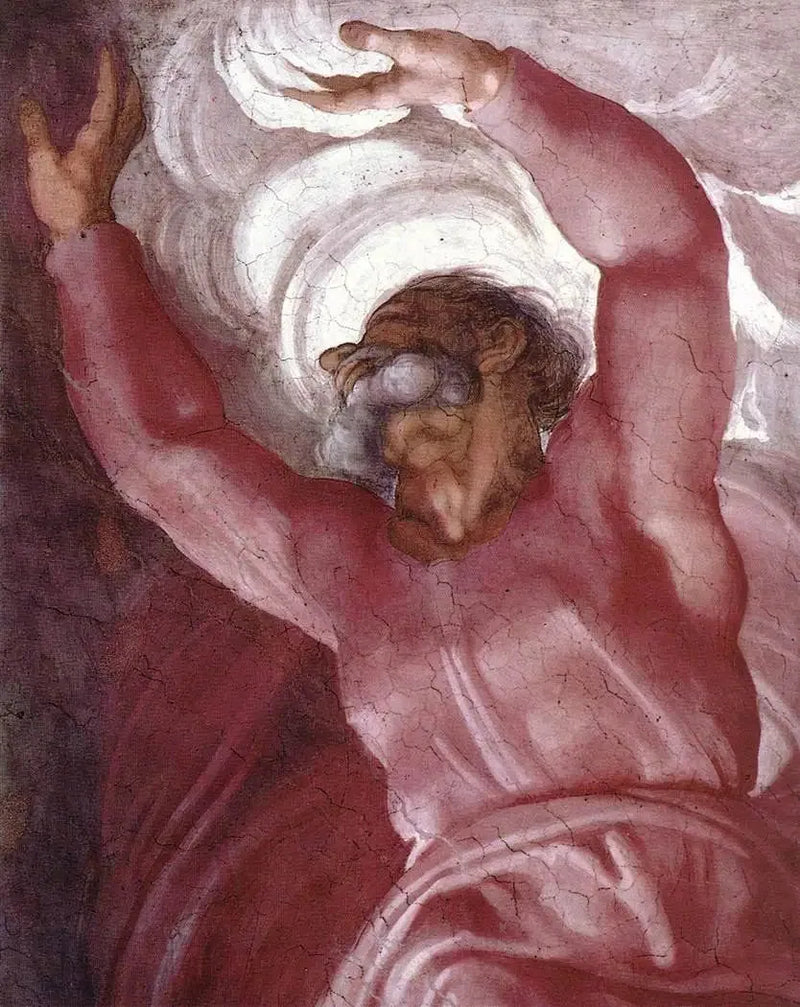 De Scheiding van Licht en Duisternis - Michelangelo