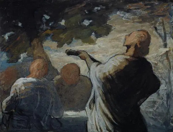 De Serenade - Honoré Daumier