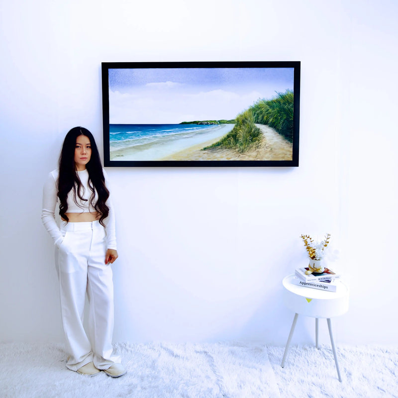 De Sereniteit op het Strand | 120x60cm