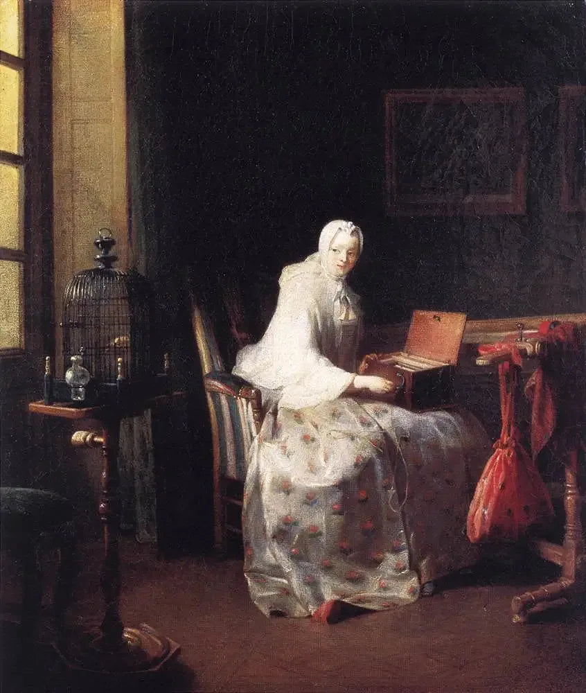 De Serinette - Jean Simeón Chardin