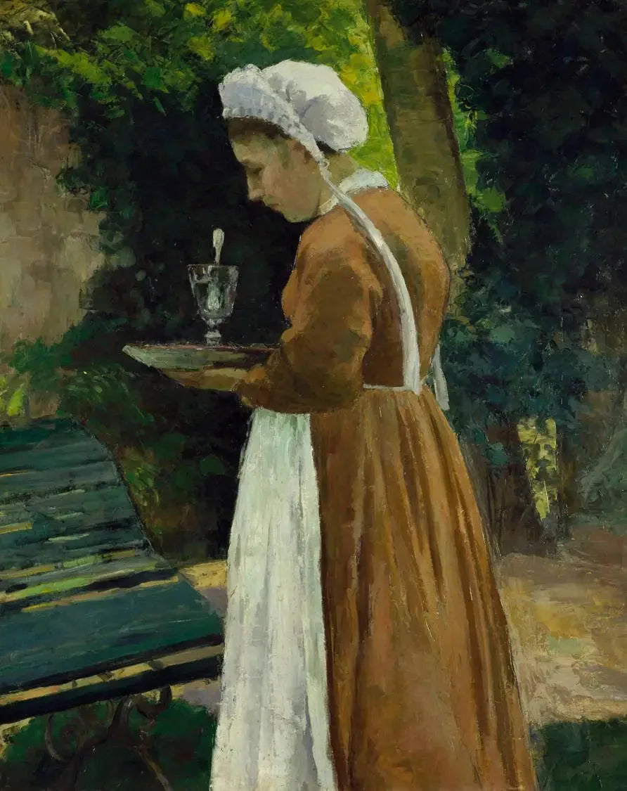 De dienstmeid - Camille Pissarro
