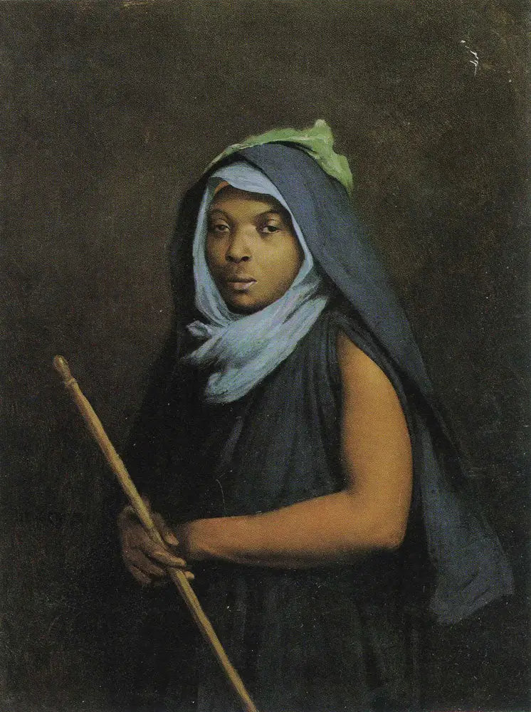 De zwarte dienstmeid - Jean-Léon Gérôme