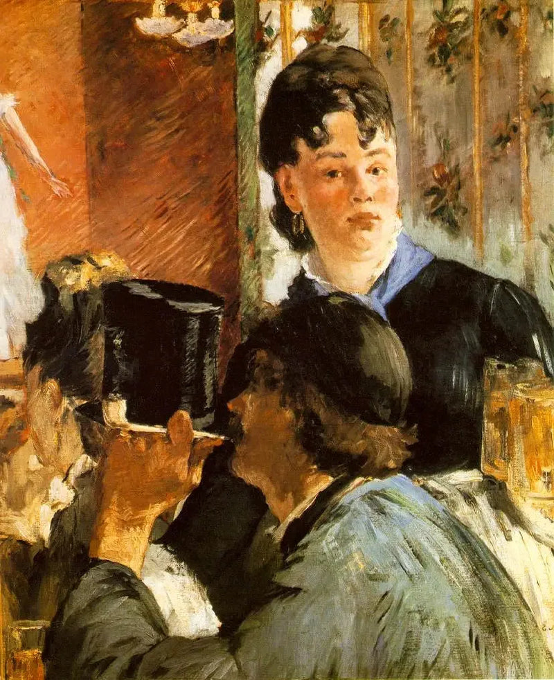 De Bockserveerster - Édouard Manet
