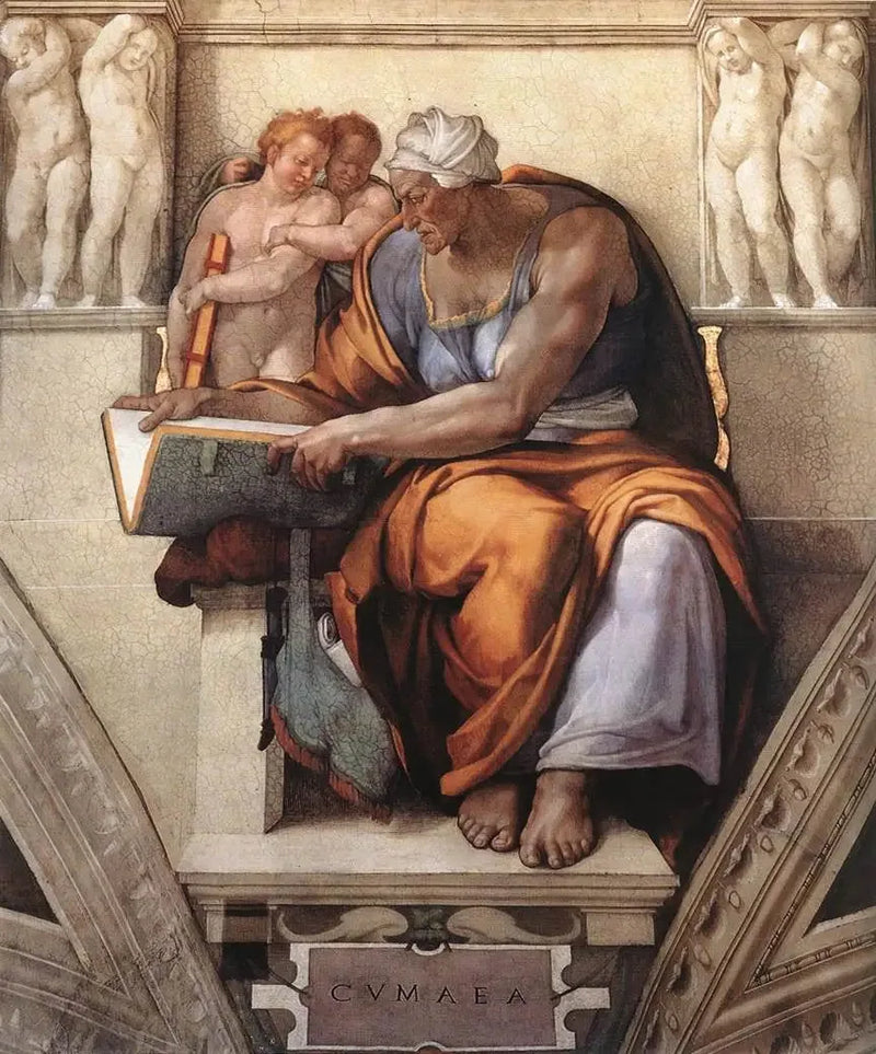 De Sibille van Cumae - Michelangelo
