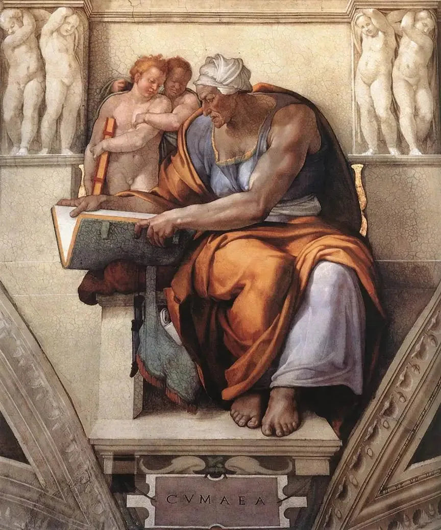 De Sibille van Cumae - Michelangelo