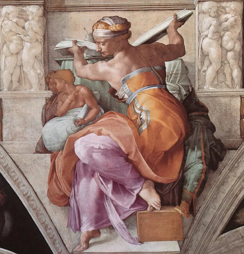 De Libische Sibille - Michelangelo