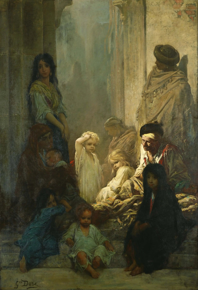 La Siesta, Herinnering aan Spanje - Gustave Doré