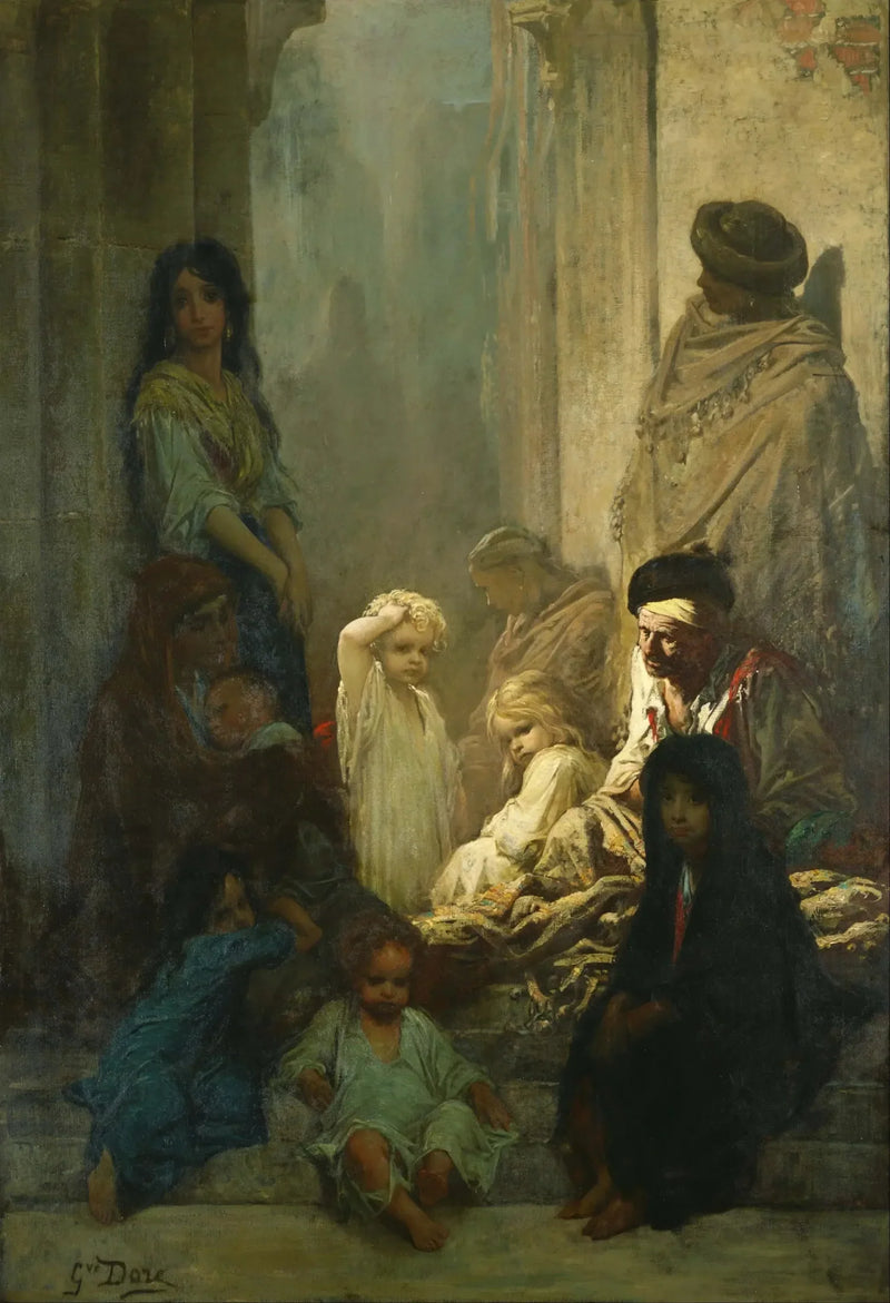 La Siesta, Herinnering aan Spanje - Gustave Doré