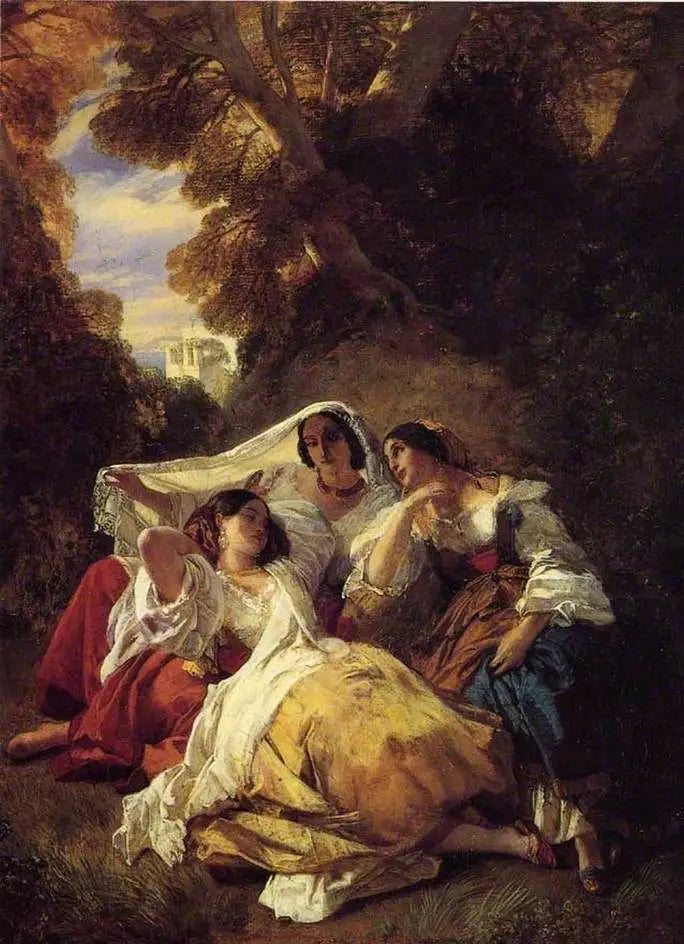 De dutje - Franz Xaver Winterhalter

Source:
La sieste - Franz Xaver Winterhalter