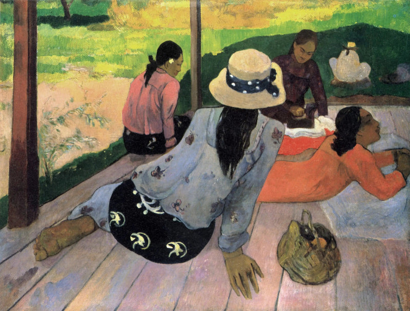 De Sieste - Paul Gauguin