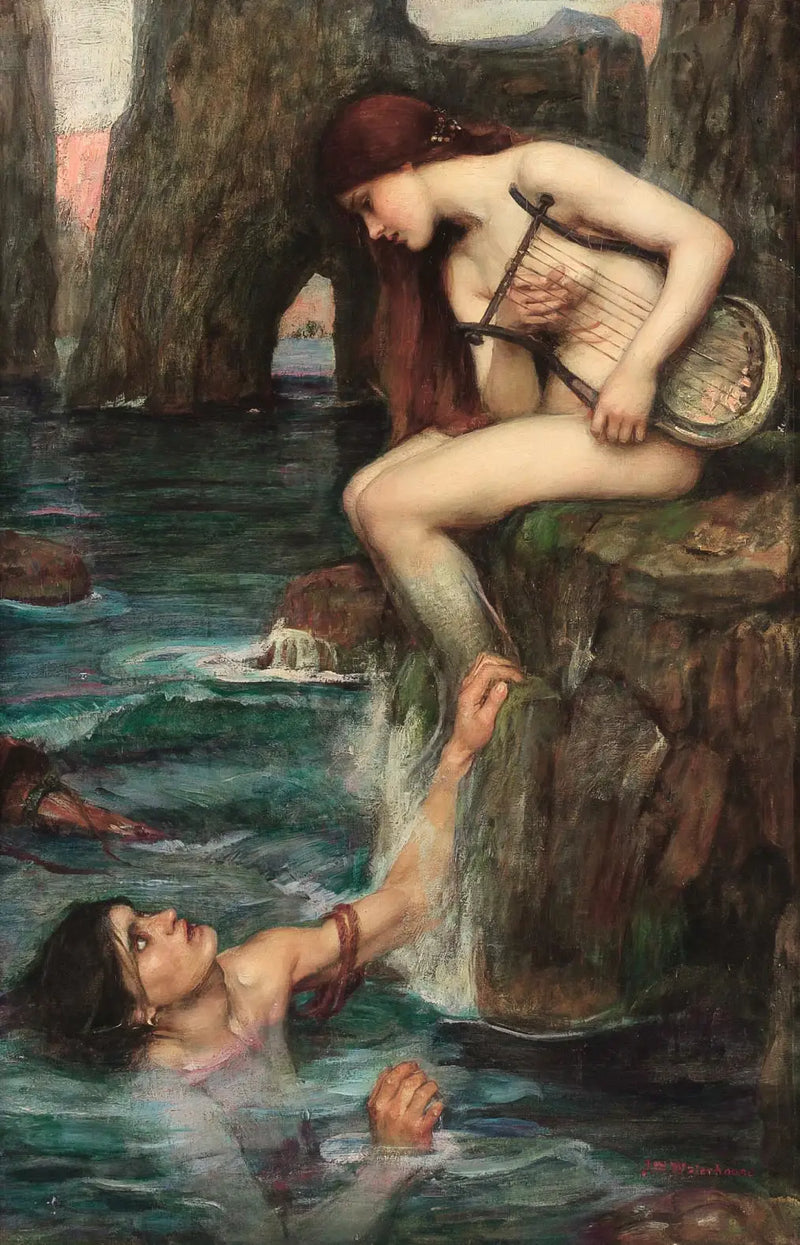 De zeemeermin - John William Waterhouse