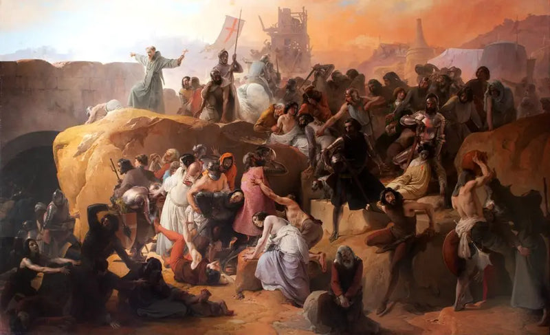 De dorst van de kruisvaarders in Jeruzalem - Francesco Hayez

Source:
La soif des croisés à Jérusalem - Francesco Hayez