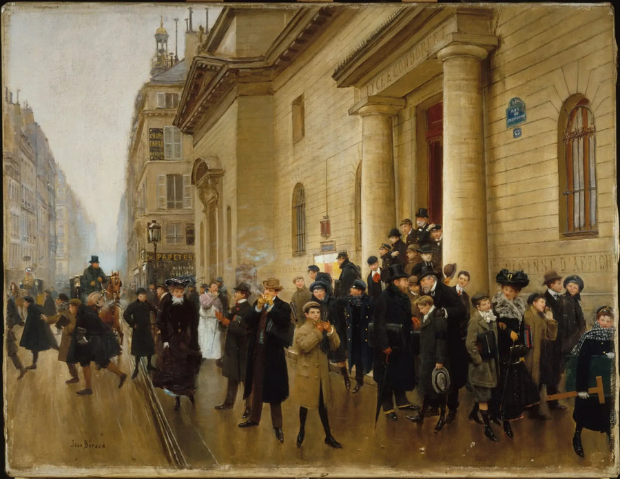 De uitgang van het lycée Condorcet - Jean Béroud

Source:
La Sortie du lycée Condorcet - Jean Béraud