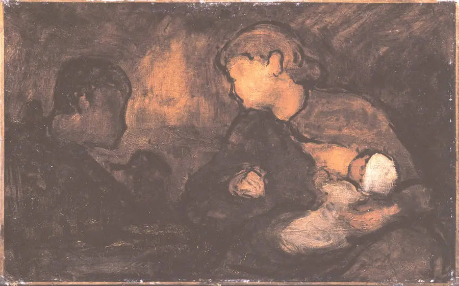 De soep - Honoré Daumier