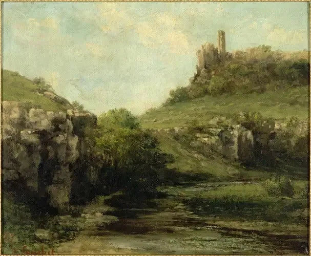 De bron in Ornans - Gustave Courbet
