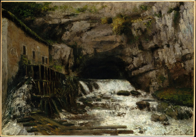 De bron van de liefde - Gustave Courbet