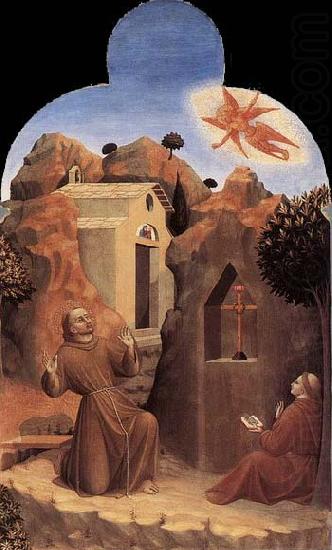 De stigmatisering van Sint Franciscus - Stefano di Giovanni (Sassetta)